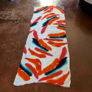 Abstract Rectangular scarf